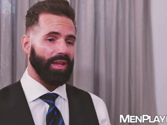 Salesman Dani Robles gives naughty attention to slutty Kay Tronx