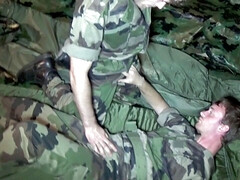 Gay used by a military boy in basement in Paris