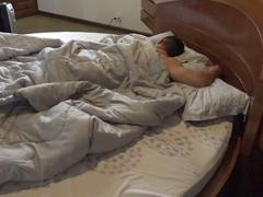 Newbie gets her first taste in gay action