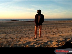 Naked Beach Youngster Uncovered Outdoors