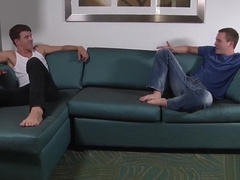 JJ Knight slams Tommy Regans cute butt with his mighty dick