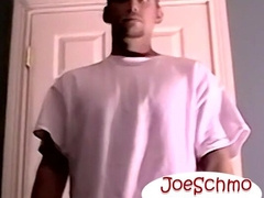 Richards soft dick getting rock hard with each stroke