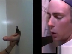 Gay gloryhole for straight guy who think they get normal blowjob