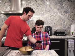 Young Twink Blows Stepuncles Hairy Dick Hard And Fucked