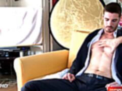 Fag, gay wank, massage