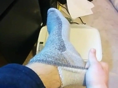 Parent Enjoys his Sole and Sock Followers