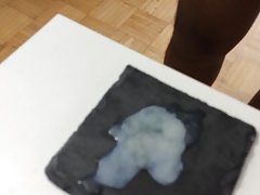 Cum on a slate coaster: Coltrol