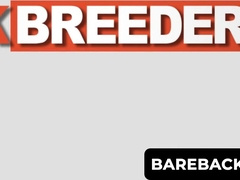 Brogan Rees drools all over Adam's meat-stick before letting Adam drive it into his h