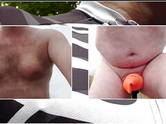 Video collage of a bike tour without 2 ** Outdoor **