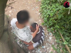 Not even the rain got in the way of making out in the park