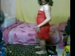 Egyptian crossdresser Ingy dance 0675