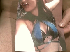 Cock tribute, cock on cock cumshots, big cock cumshot