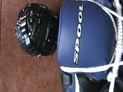No escape - hogtied bikerslave