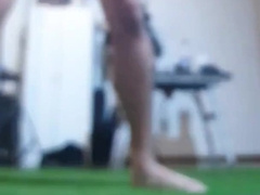 Blurred Slowmo sloppy dancing trouser snake "DDD"