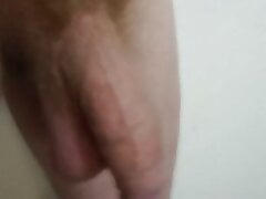 large low hangers hairy redhead cock swinging