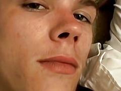 Solo straight thug stroking dick until spilling load of cum