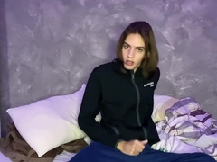 LUST FOR BOYS - Beautiful twink James Sins spreads ass cheeks and jerks off