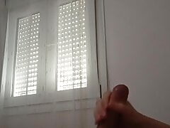 Masturbating daddy showing bare feet #12