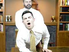 Elder Hardt gets his hot ass fucked from behind