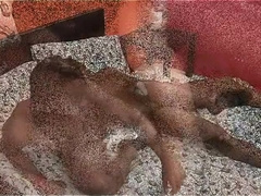 Black guys suck and eat cum