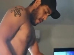 Mexican fellow blows a load inwards his roomy's caboose (utter tearing up)