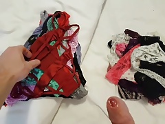 Cumming on my Girlfriends Hot Thongs