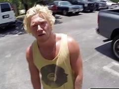 Struggling surfer boy agrees to an ass pounding in exchange for cash