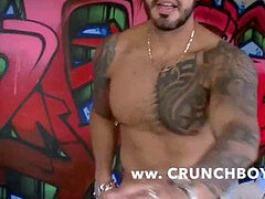 Viktor rom plow sans a condom in jockstrap outdoor