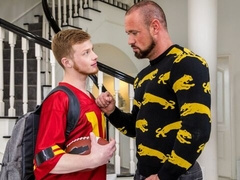 Stepdad Michael Roman fucks twink Zach Covington