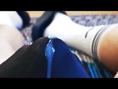 Jerking in Adidas Swimwear