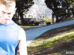Gay sex scene with horny buddies Carter Woods & Greyson Lane