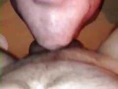 Deep throat fucking a blond German twink