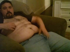 Chubby bear cumming 8