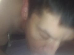 Sissy enjoying cock