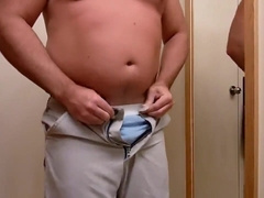 Big Belly in old clothes