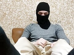Foot fetish with show ass hole