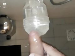 INTENSE FLESHLIGHT FUCKING WITH CUMSHOT