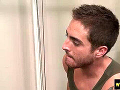 Big Dicks At school . prick massage in gay porn flick