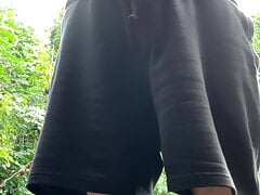 Enjoying the garden
