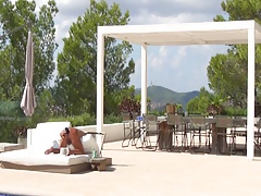 Naked man alone on his finca Part 2