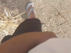 The mood changed while walking. I had sex in the forest.