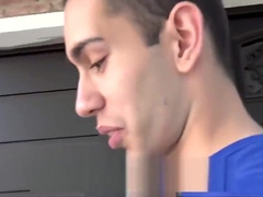 LatinLeche- Cute latin boy takes biggest cock he's ever had
