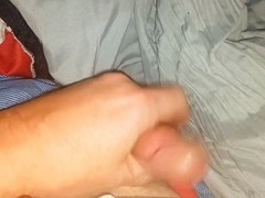 Straight celebrity Baits Hot Cory Bernstein while stroking his huge cock