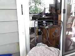 Cum on the Porch