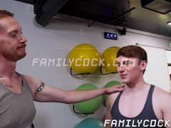 Bearded Brody Kayman trained our ass and cock during our bareback session