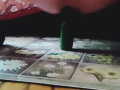 Railing two faux-cock spunk mitts free-for-all