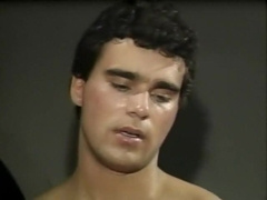 Fabulous male pornstars Phil Bradley and Alex Carrington in incredible rimming, big dick gay adult clip