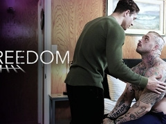 Power Crazy Parole Officer Fucks Tatted Muscle Ex-con - Jayden Marcos, Davin Strong