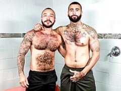 Rikk York and Julian Torres hit the showers and FUCK