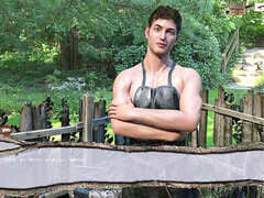 Gay game playthrough, video game sex, playthrough muscle